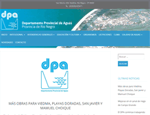 Tablet Screenshot of dpa.gov.ar